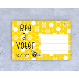 Voter Postcard Variety Pack – Blank 4x6 Voter Postcards (100 Pack), Blue