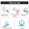 8 PCS Baptism Decorations First Holy Communion Honeycomb Centerpieces Eucharist