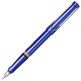 Lamy Safari Fountain Pen Blue Destination L14-ef (Ef) Steel Imports Regular Pen by Lamy