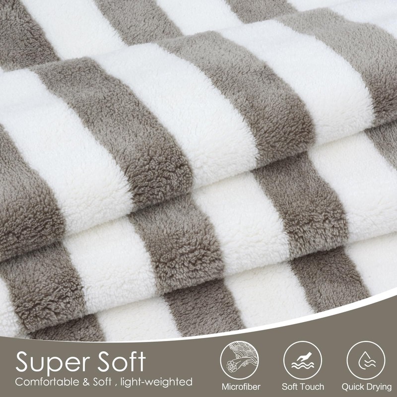 VIVOTE Microfibre Bath Towel (80 X 152 cm), Soft &