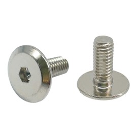 Murakoshi Seiko X90100081 Joint Connector Bolts JCB-B M6x50 Nickel Plated Hexagonal Hole, Pack of 50