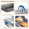 2 PCS 9x13 Stainless Steel Baking Pan with Lid &