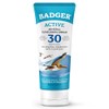 Badger - Active Clear Zinc crema de protección solar Unscented