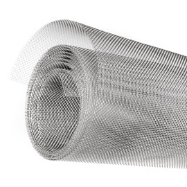 304 Stainless Steel Wire Mesh Roll 2.5 Metre x 300mm, Rodent mesh/Metal Mesh/Window Screen Mesh, Prevent Mouse Mice Snakes Hornets Rodents Entering,Easy to Cut and Install