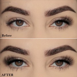 Half Lashes Natural False Eyelashes Wispy Lashes Strips Cat Eye Fake Eyelash Lash Natural Look Short Cateye Demi Wispies Pestañas Postizas for Women Daily Makeup and Beginners