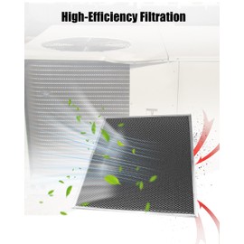 A-Coil Filters Replacement Fit for Nordyne C8DAM01830U-B 921784 921788, Aluminum Grease Filter 15" x 17" x 1/8", 2Pcs