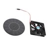 10W Solar Powered Exhaust Fan Monocrystalline Silicon Solar Panel Fan