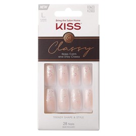 Kiss Classy Nails 28 Count Scrunchie Long Length (Pack of 2)