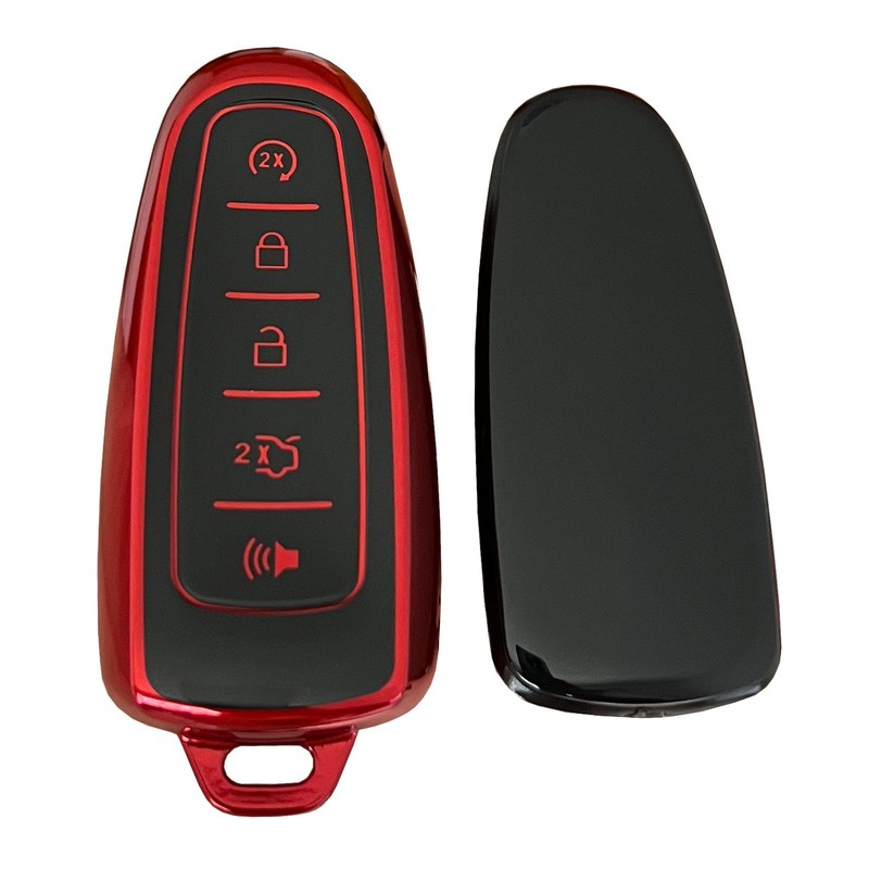 QIXIUBIA for Ford Key Fob Cover Keyless Remote Smart Key