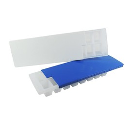 Set of 4 ice cube trays with lid, BPA-free, made in Germany