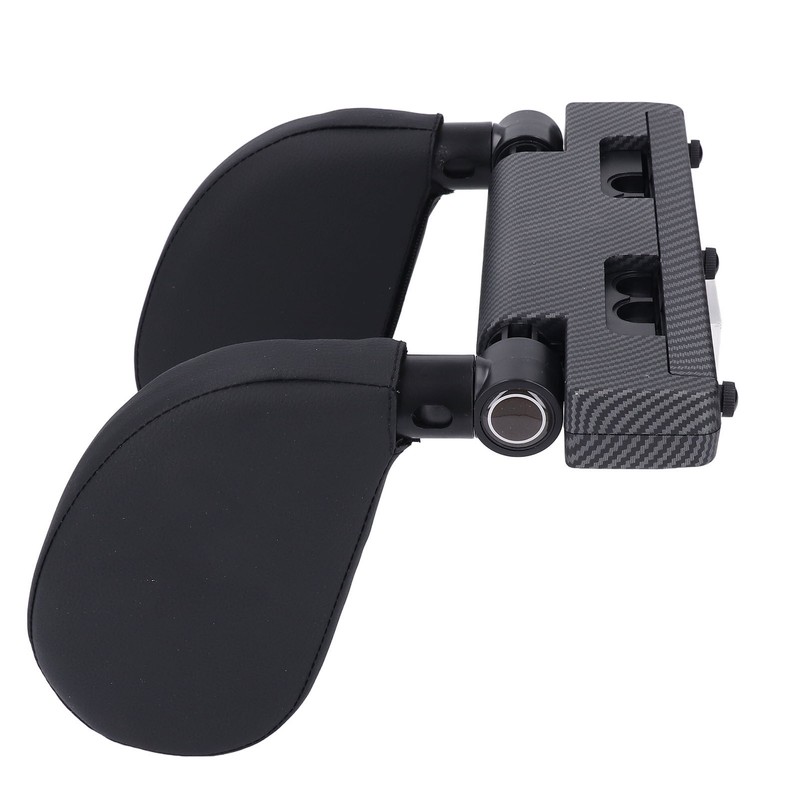 Car Headrest Pillow PU Adjustable Head Neck Support Rest Pillows