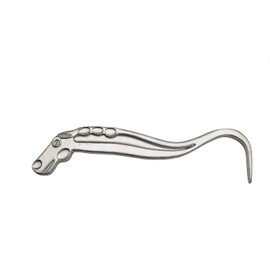 Púa de pezuña para limpieza de caballo, pezuña de herradura de metal con forma de caballo, diseño ergonómico para caballo, cabra, vaca, burro, ovejas