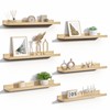 upsimples Floating Shelves for Wall, 23.6 Inch Shelves for Decor