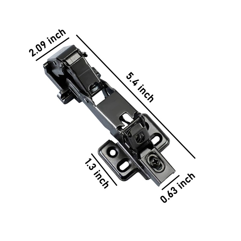 2 Pack Cabinet Door Hinges Full Overlay Soft Close Cabinet