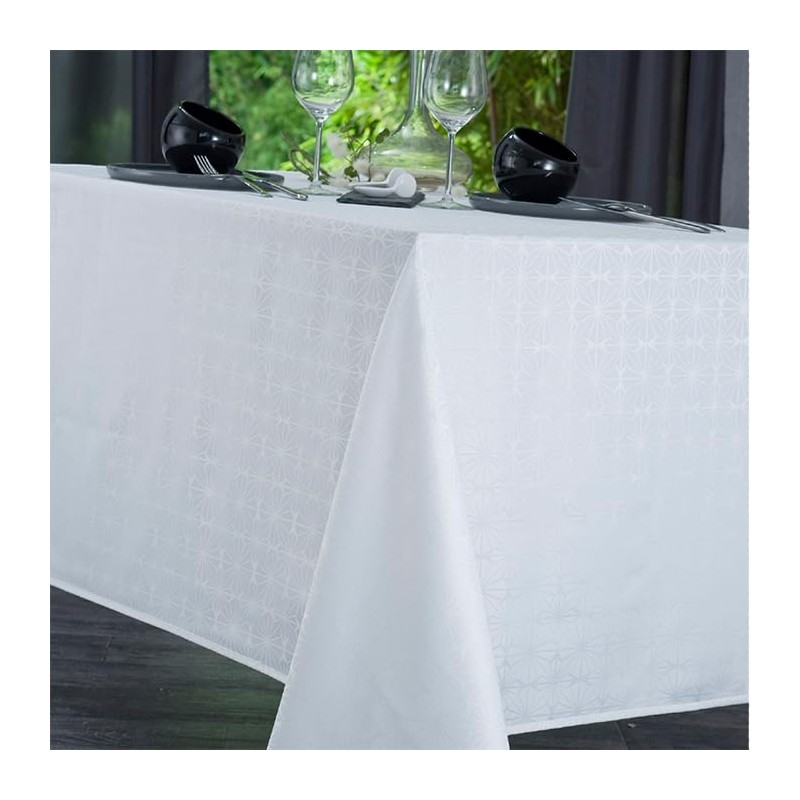 Nydel Venezia Heavy Duty Damask Tablecloth Square 160 x 160