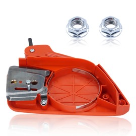 P021017220 Chain Brake Cover for Echo CS-370 CS-400 CS-370ES CS-420 CS-420ES Shindaiwa 402S Chainsaw, CS-370 CS-400 Chainsaw Chain Brake with Bar Nuts Replace P021017220 C032000281 C032000282
