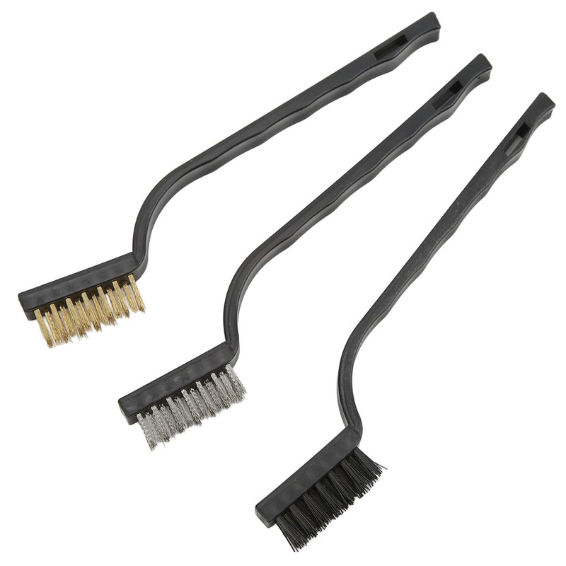 10pcs Car Detailing Brush Kit Wash Mitt Wire Brushes Flexible