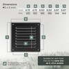 Vent Systems - 5 x 5 Inch (Duct Opening Size)