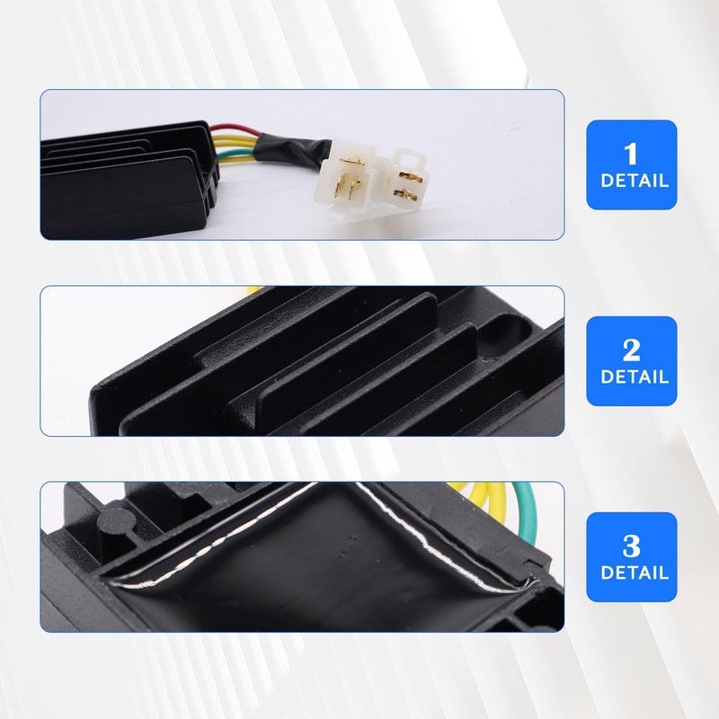 HiSport 32800-05300 Voltage Regulator Rectifier Compatible with Arctic cat 250