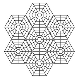 Parkland® Pack Of 20 Interlocking Connectable Plastic Pond Guard Net Protector Floating Heron Deterrent Protection Guards