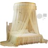 Breathable Round Canopy Lace Princess Style Mosquito Net Bed Curtain