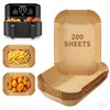 Pack of 200 Baking Paper for Hot Air Fryer, Airfryer