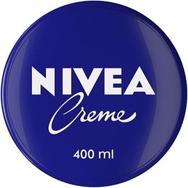 NIVEA Creme (400ml), crema humectante de larga duración para el cuerpo, el rostro y las manos con Vitamina E