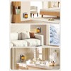 GiveBest Plug in Wall Space Heater with Remote, 800W Small