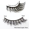 ZyWovyn Fluffy Eye Lashes Wispy Eyelashes 8-15mm False Eyelashes Curly