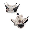 2Pcs Guinea Pig Rat Hammock Ferret Rat Warm Plush Bunkbed