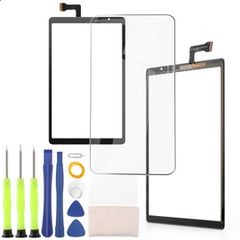 HBIHGHHONG 10.1 inches for Vortex Tab T10M Pro Plus Front Glass Touch Screen Replacement for Vortex Tab T10M Pro Plus Display Touch Screen Digitizer Assembly with Repair Tools (Black)