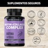 Biotin+Collagen Complex- Contiene Biotina + Colágeno + 15 Ingredientes y