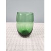Cristar Mikonos Stemless Wine Glass in Bottle Green 15 oz