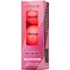 VOLVIK VIVID20 LD Pink Ball 1 Sleeve (3 Pieces) FF