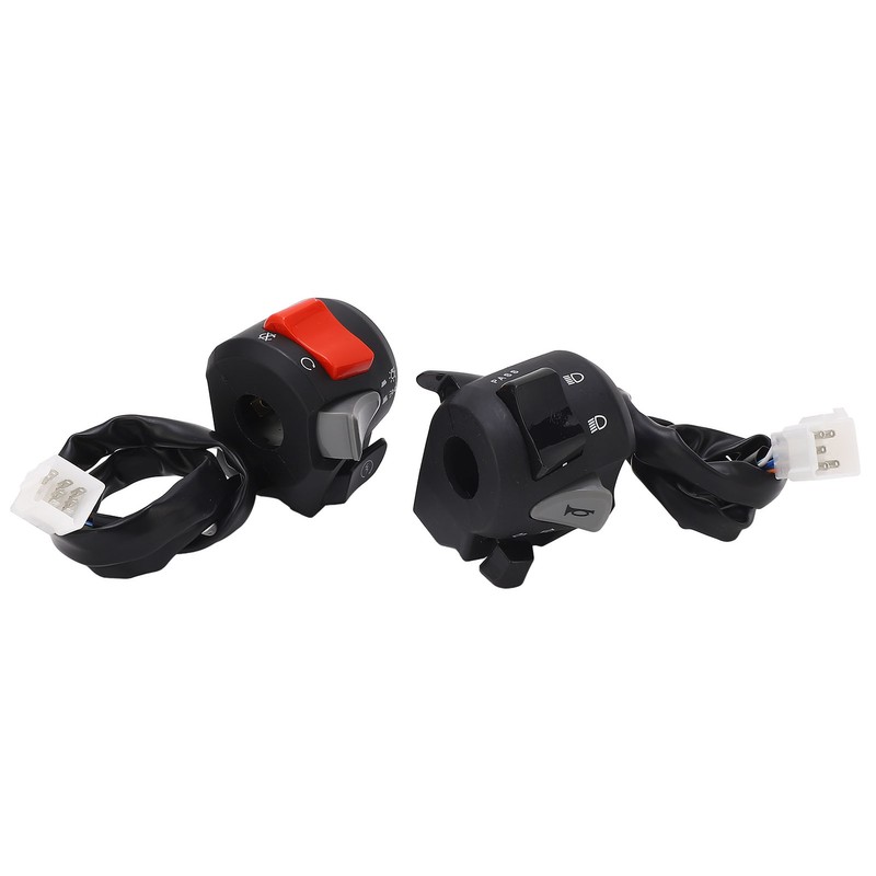 Motorcycle Handlebar Switch 7/8in Turn Signal Horn High Low Beam
