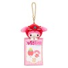 Sanrio 290467 My Melody Clear Case with Mascot (Strawberry Newspaper