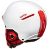 Uvex Ski Helmet JAKK +, Unisex, Skihelm JAKK+, White-Red, 52-55