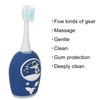 U Shaped Electric Toothbrush Soft Silicone IPX7 Waterproof 360° Brushing