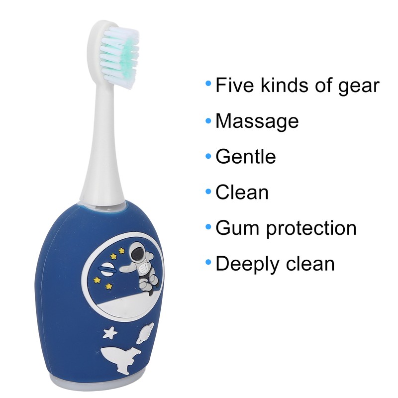 U Shaped Electric Toothbrush Soft Silicone IPX7 Waterproof 360° Brushing