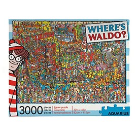 Aquarius Where's Waldo - Rompecabezas de 3000 Piezas