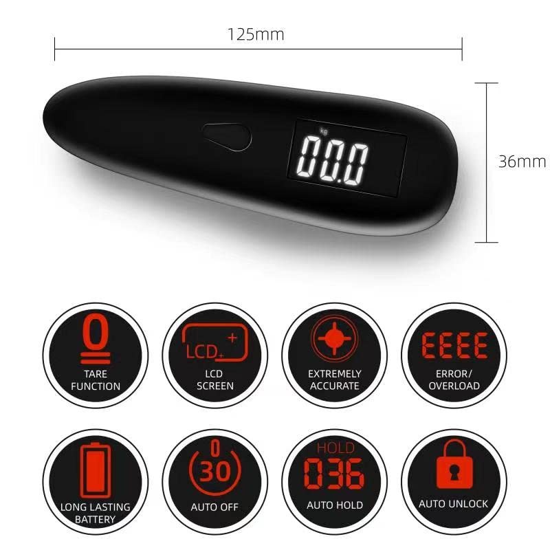 Pjp Electronics Digital Luggage Weighing Scale, Travel Weight Scale, Hanging