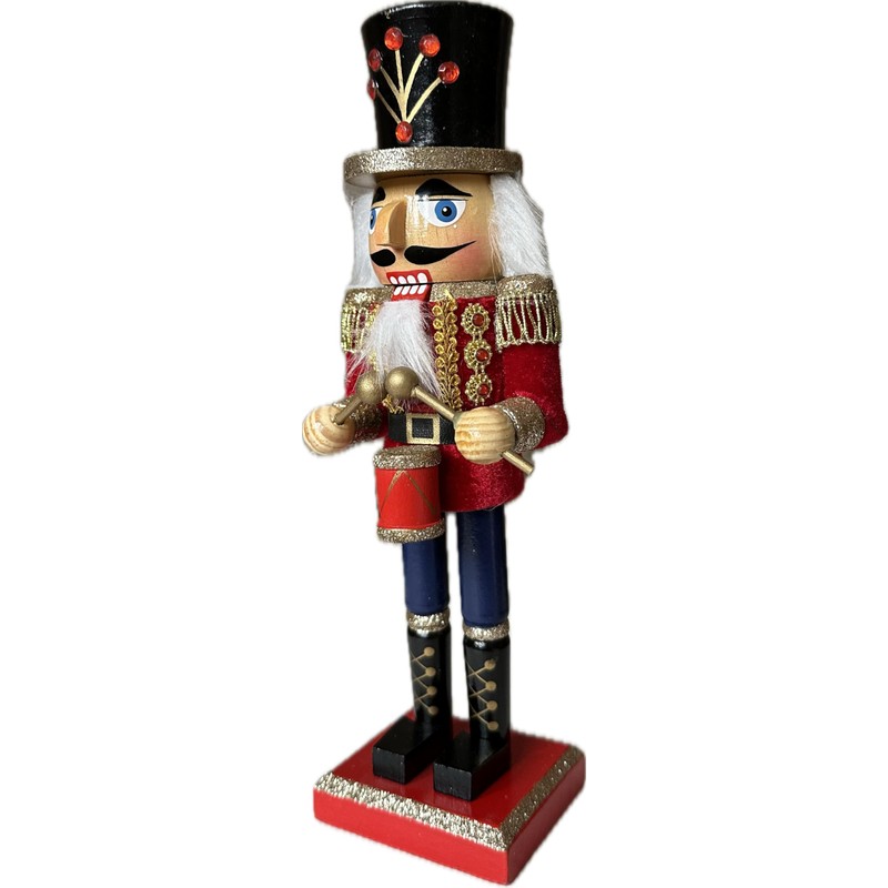 MaRab Traditional Nutcracker C Made of Wood Approx. 25.5 cm