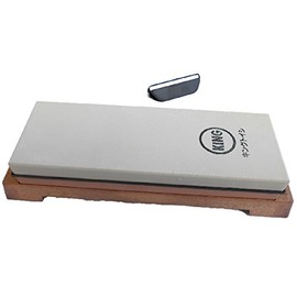 King Japanese Grit 1000/6000 Combination Sharpening Stone KW-65 and Naniwa QX-0010 Blade Angle Guide: Bundle - 2 Items