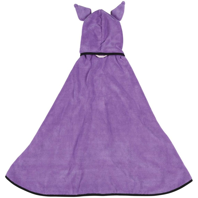 Skater BPO1-A Sanrio Water Absorption Quick-Drying Hooded Basponcho Kuromi Length