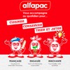 alfapac - 10 Müllbeutel, 50 l, mit Schiebeverschluss, Sortierung von