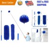 Luxury Telescopic Microfiber Duster Set - 15-100 Inch Extendable Cleaning