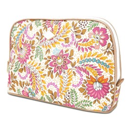 Oilily Adult Chiara Cosmetic Bag Whisper White, White (whisper white)