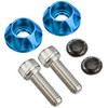 HASEPRO Magical Carbon Sheet Number Bolt Garnish (2 Pieces) Blue