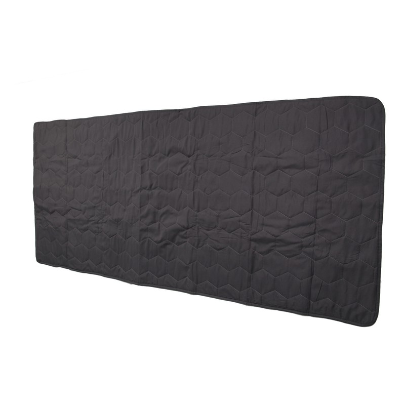 Waterproof Mattress Protector Dark Grey Anti Slip Honeycomb Large Size