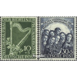 Berlin (West) 72-73 (Complete.Issue.) Tested unmounted Mint/Never hinged ** MNH 1950 Philharmonic (Stamps for Collectors) Music/Dance